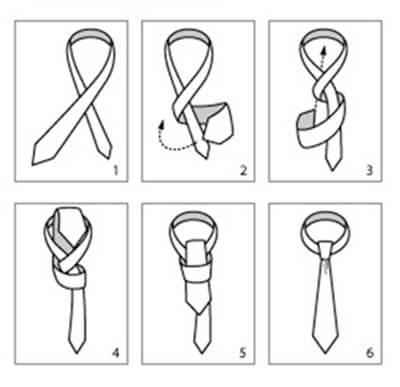 ネクタイの結び方で高校生におすすめの結び方